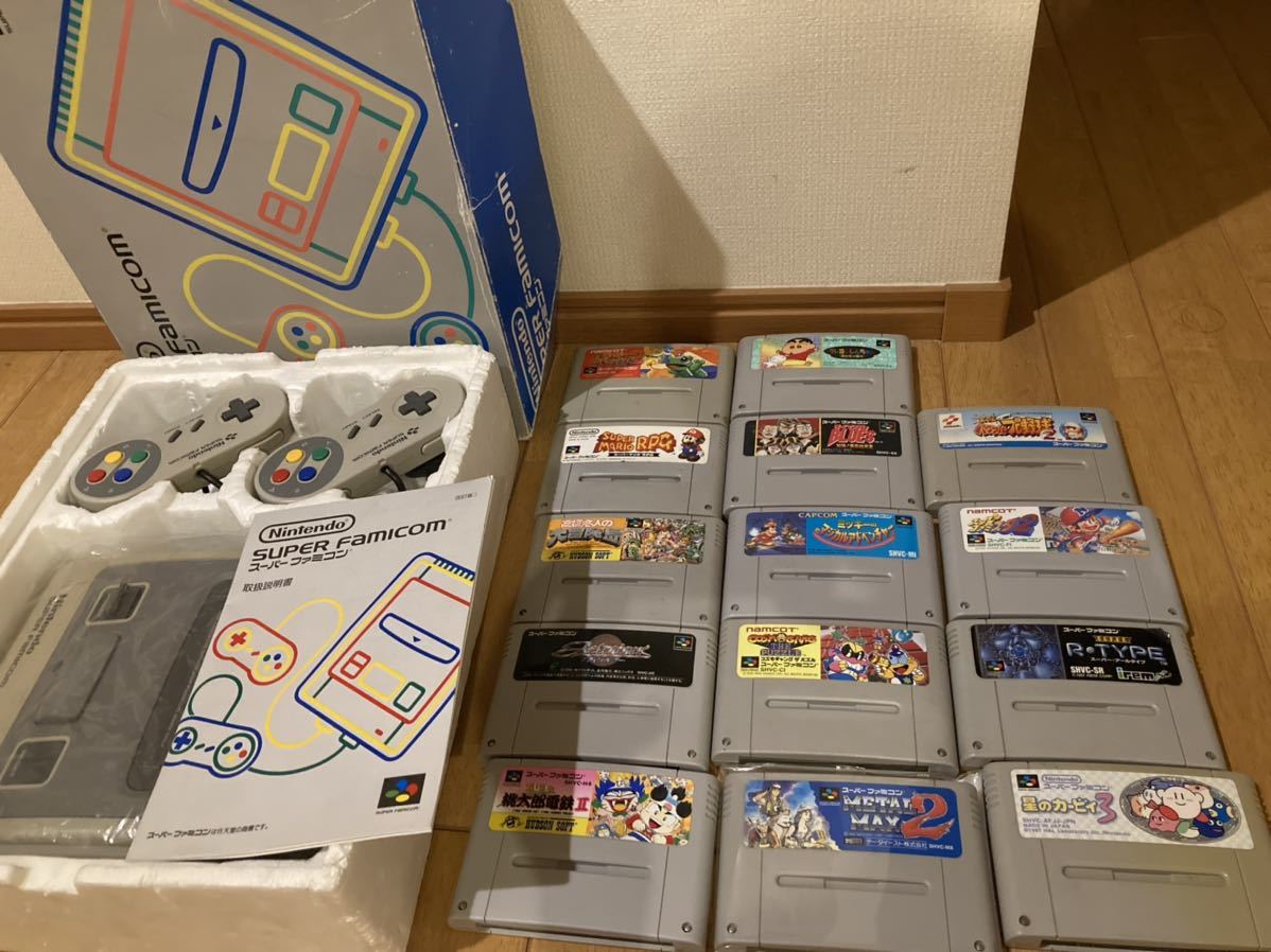 数量限定，爆買い スーパーファミコン 箱説明書付き + ソフト(本体、アクセサリー)｜売買されたオークション情報、yahooの商品情報をアーカイブ公開 - オークファン 本体、アクセサリー