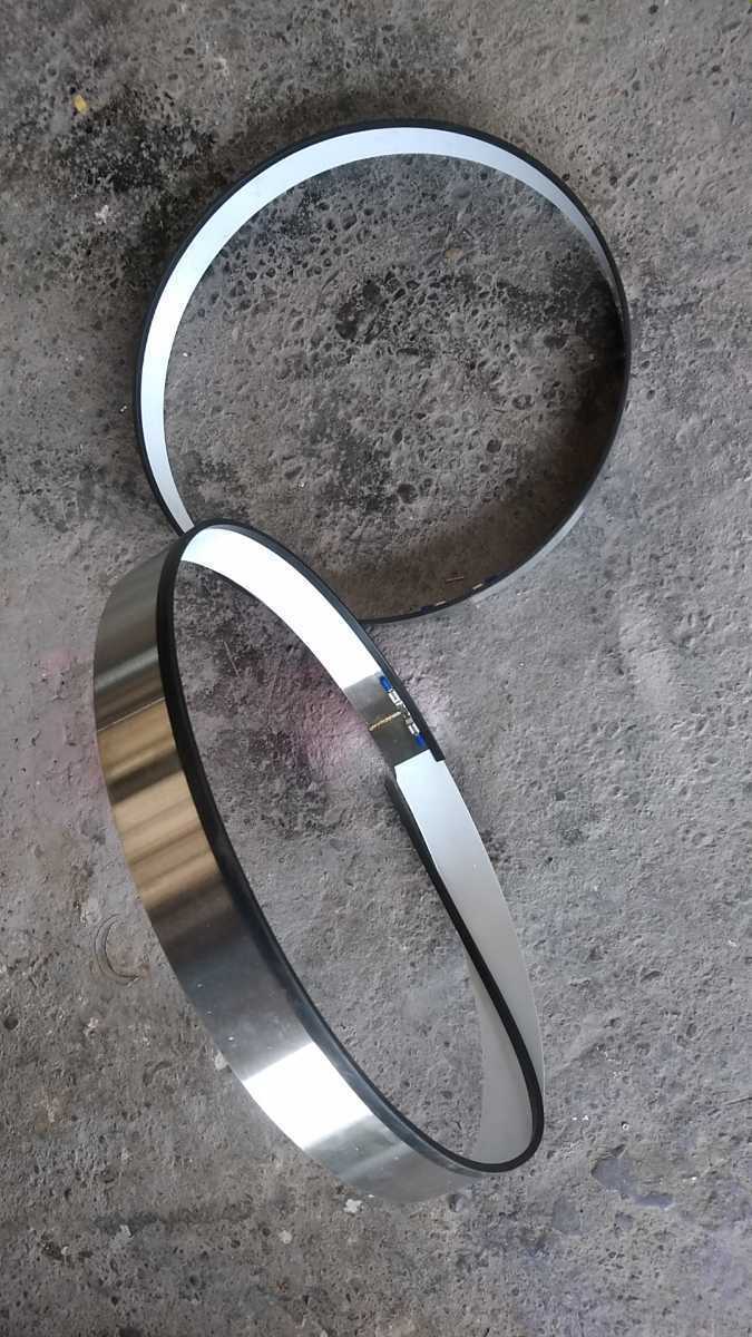 ホイールマーカーリング 17.5インチ用 ステンレス製 当時 レトロ