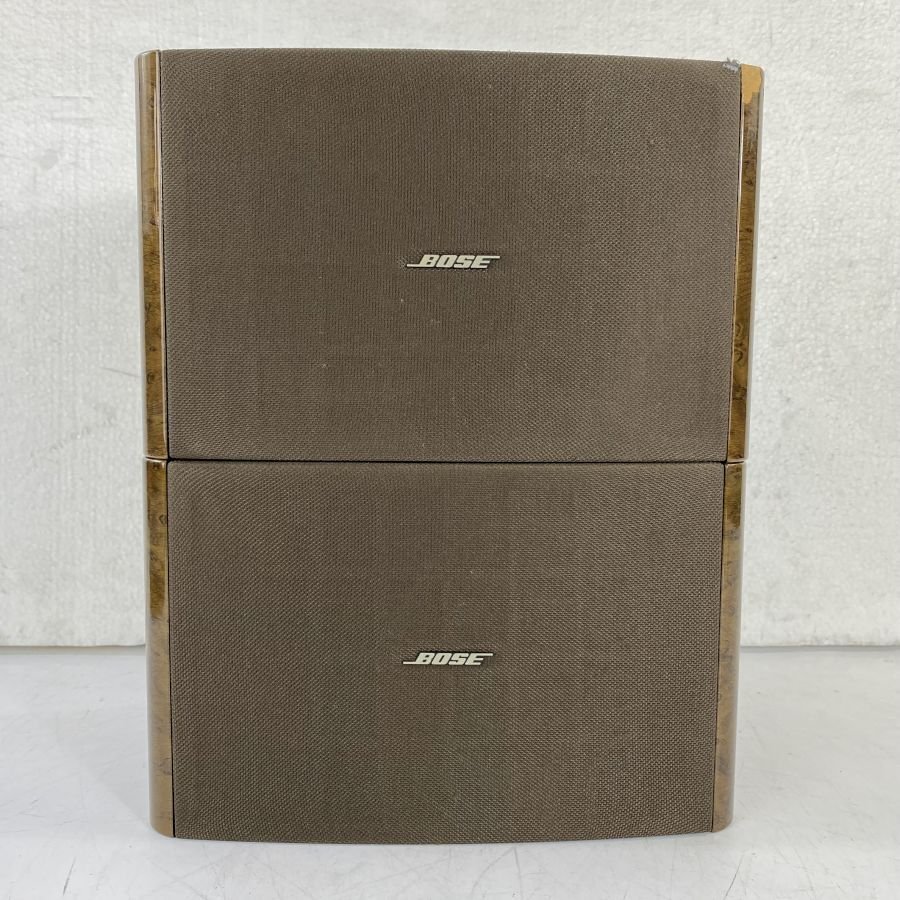 動作品】BOSE Model:121 ボーズ スピーカーペア 音出しOK ※外観に難あり