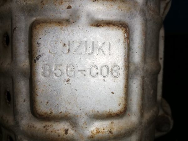 スズキ 触媒 アルト HA24V K6A ショクバイ 85G-C06 HA24 エキマニ 85G-C03 スズキケイ HN22S 刻印 素材用 Yahoo MRワゴン流用K6A型Mターボエンジンスワップ!5速MT!6代目HA24Sスズキ