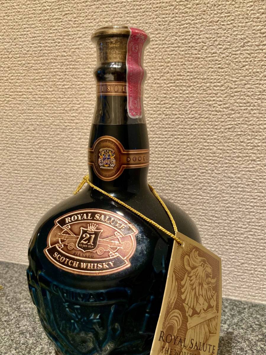 未開封 ROYAL SALUTE ロイヤルサルート21年 700ml 1801 新品未