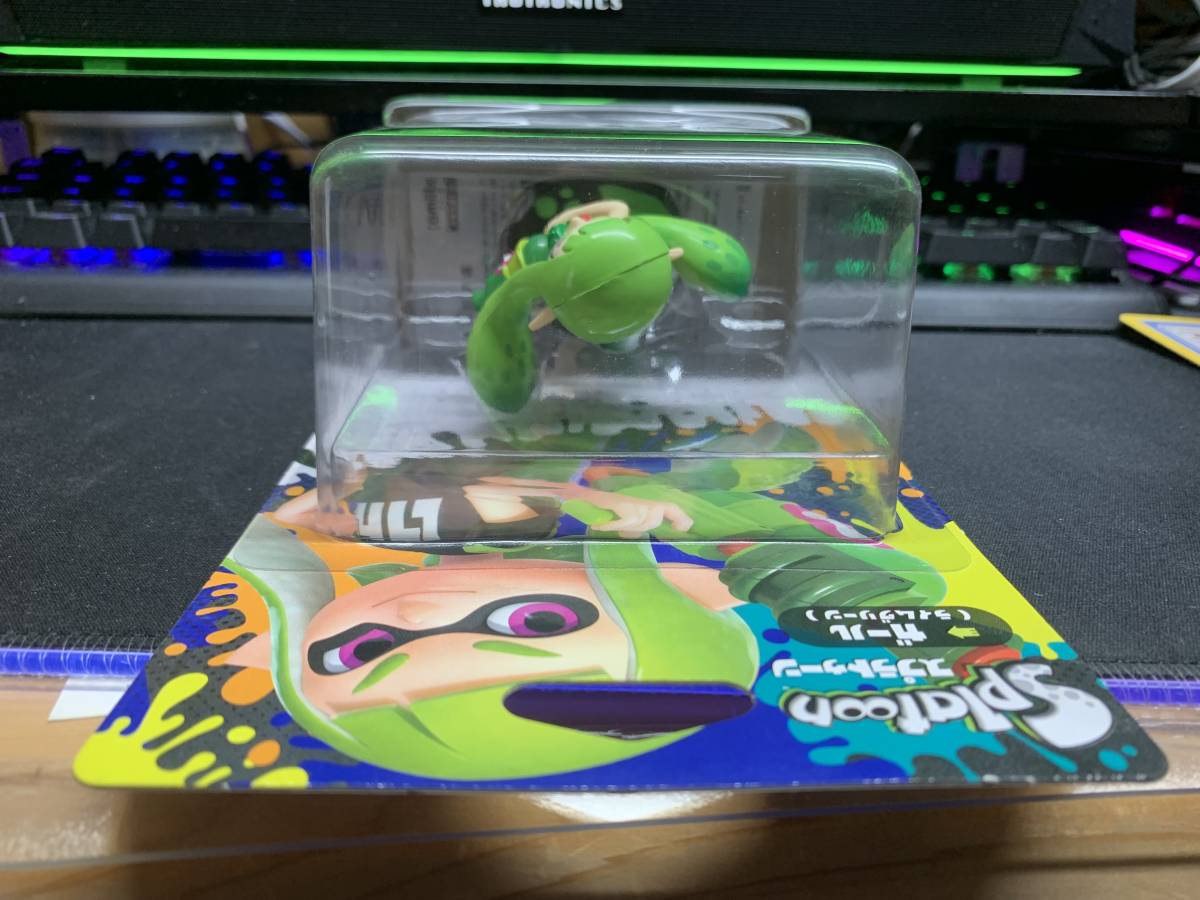 新品未開封 Nintendo amiibo(アミーボ) ガール（ライムグリーン