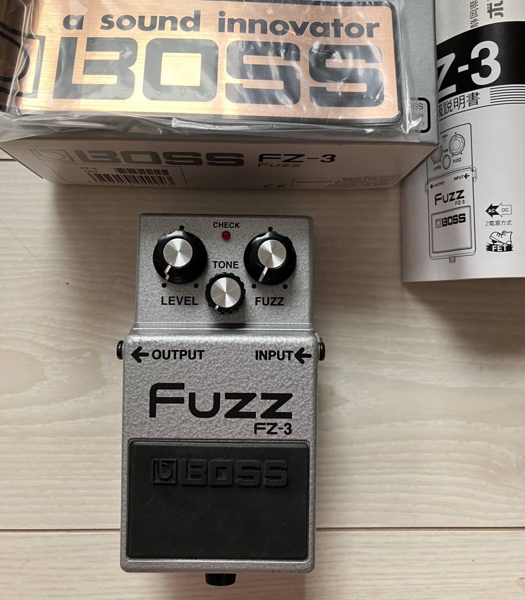 付属完備 1オーナー BOSS FZ-3 ファズ ギター エフェクター ボス FUZZ
