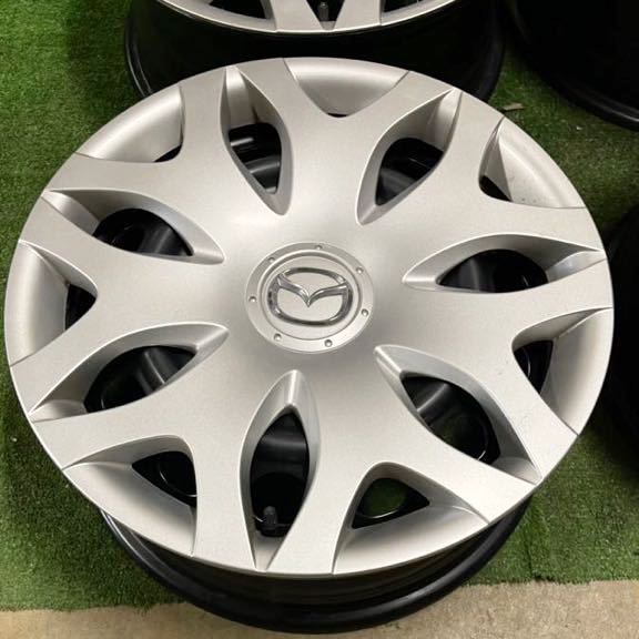MAZDA マツダ 純正 鉄チン スチールホイール 16インチ 6.5J +50 PCD114 