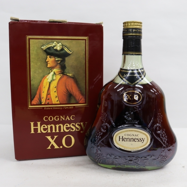 お得，定番人気 Hennessy（ヘネシー）XO 金キャップ グリーンボトル 40