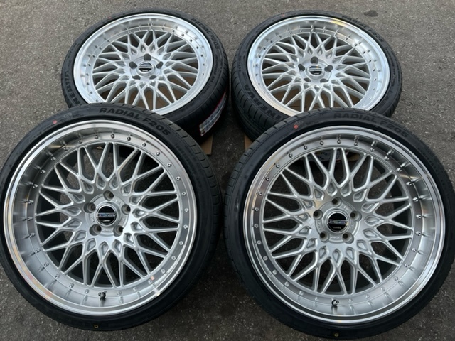 【HOT，新作登場】 深リム セット シュタイナーFTX 20インチ 8.5J+35/9.5J+40 245/35R20 ヴェルファイア アルファード クラウン シーマ フーガ(ラジアルタイヤ)｜売買されたオークション情報、yahooの商品情報をアーカイ 5穴