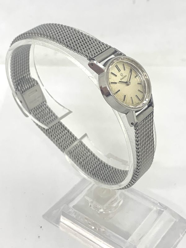 動作品☆OMEGA オメガ DEVILLE デビル カットガラス 手巻き cal.620