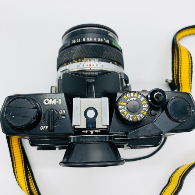 OLYMPUS オリンパス OM-1 ブラック 550989 シャッター音〇 F.ZUIKO