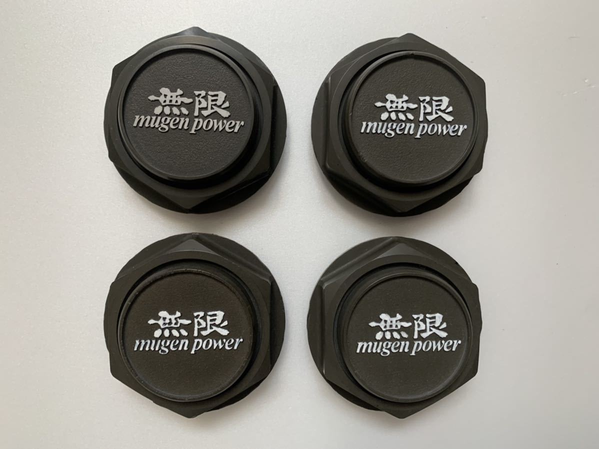希少☆無限☆センターキャップ☆CF48☆4個セット☆CR-X☆ビート 
