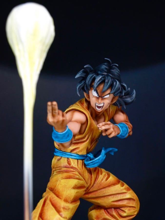 ドラゴンボール ヤムチャ フィギュア リペイント 繰気弾追加 ロゴ入り