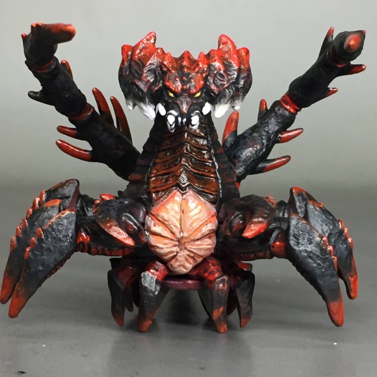 リペイント 完成品 HG デストロイア 集合体 ガシャポン HG ゴジラ