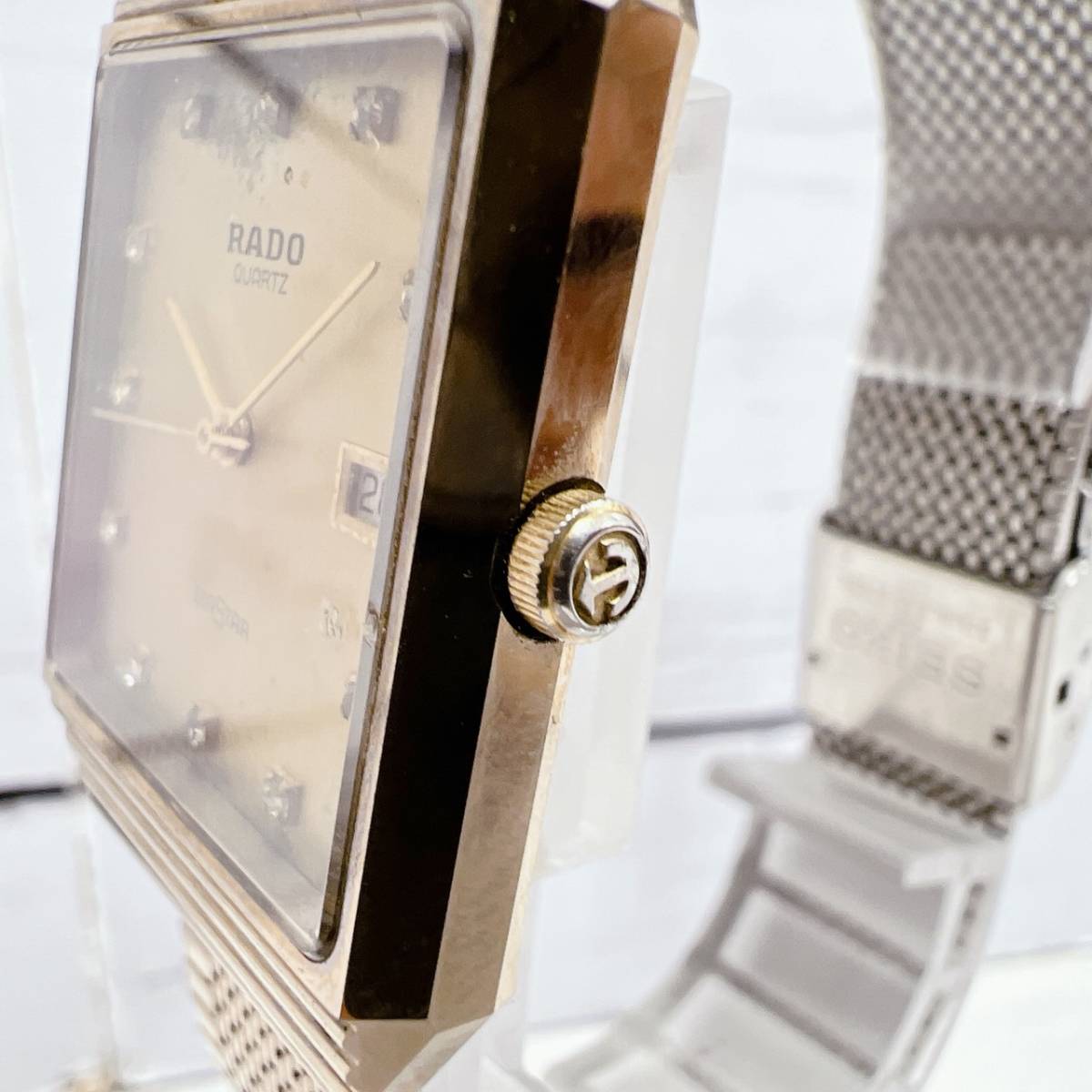 RADO ダイヤスター ラドー 20ATM 金 R12160103 ラドー ダイヤスター
