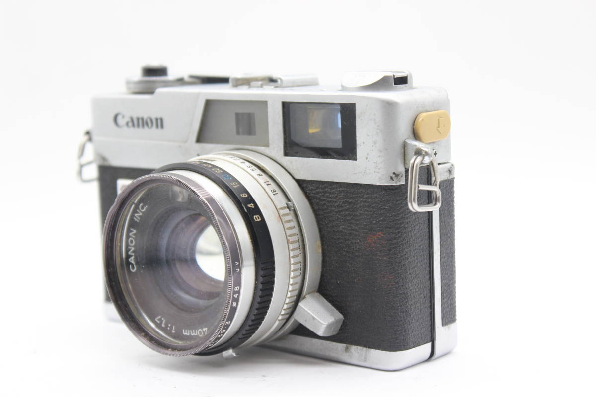 ★訳あり特価★ キャノン Canon Canonet QL17 G-III40mm F1.7 レンジファインダー 7367