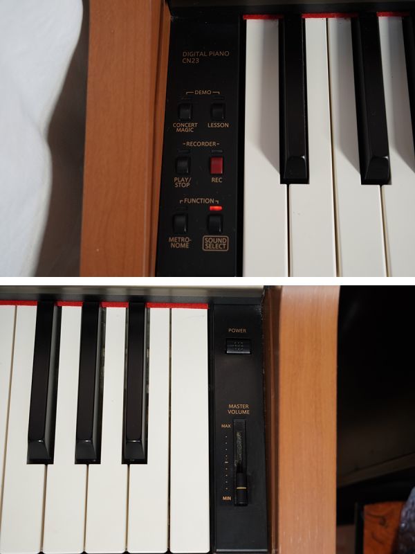 M8059【デジタルピアノ】Kawai DIGITAL PIANO CN23 椅子付 動作品