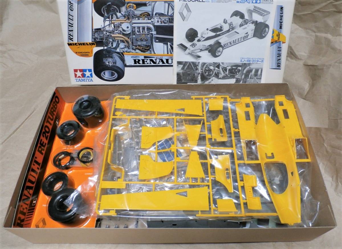 タミヤ 1⁄12 ルノーRE-20ターボ タミヤ1⁄12 一般 ホビー 【中古/旧