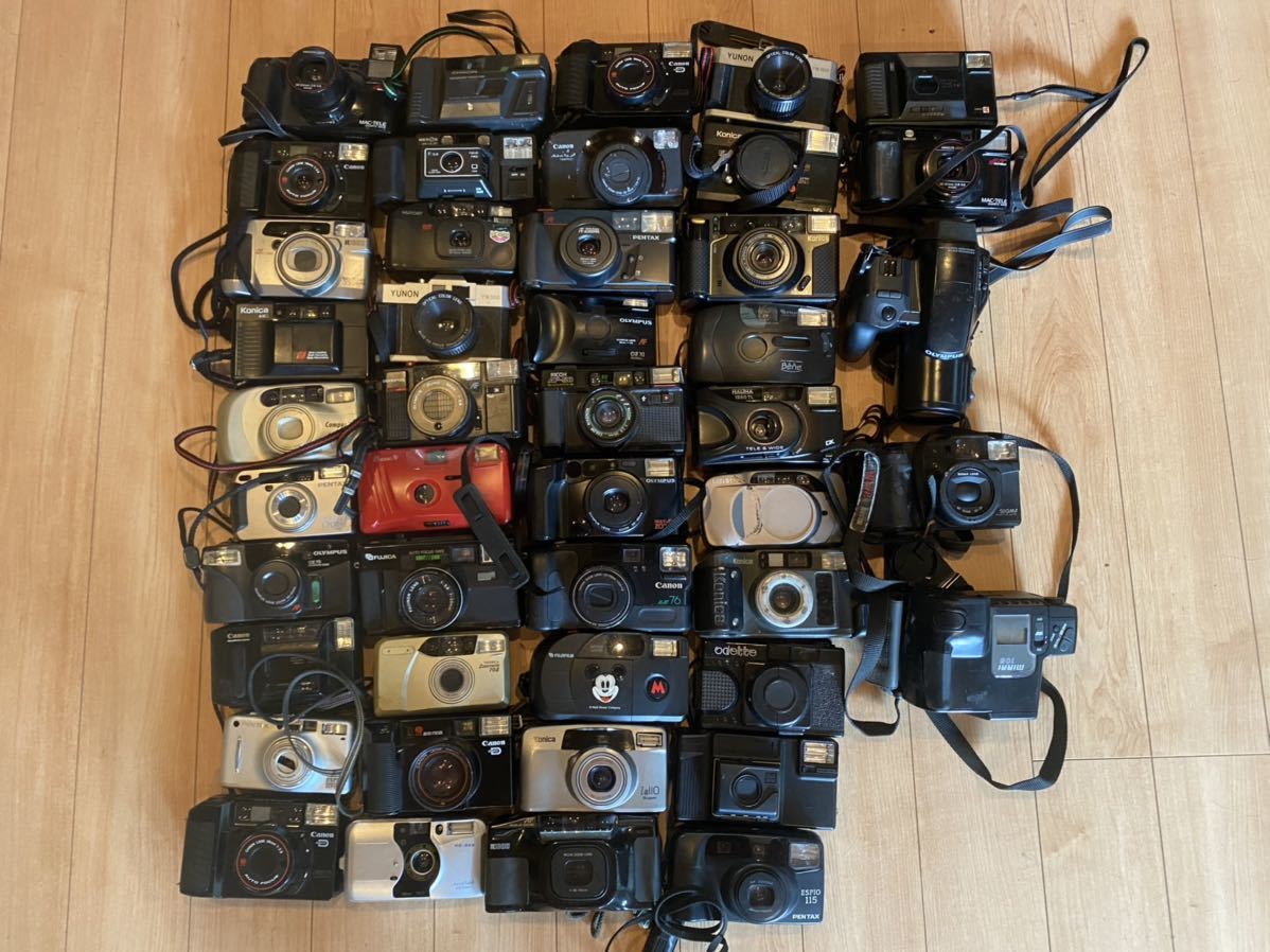 【限定セール】 コンパクトカメラ 大量ジャンクまとめセット 1円 4 |フィルムカメラ部品取り Olympus Minolta キャノン KONICA(コンパクトカメラ)｜売買されたオークション情報、yahooの商品情報をアーカイブ公開 - コンパクトカメラ