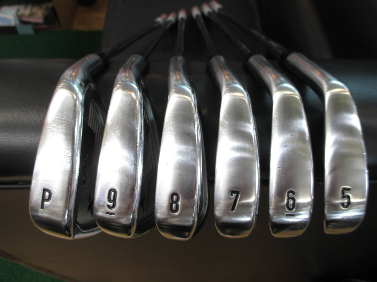 ○中古○キャロウェイ X FORGED STAR○5I-PW○6本○N.S.PRO950GH neo 