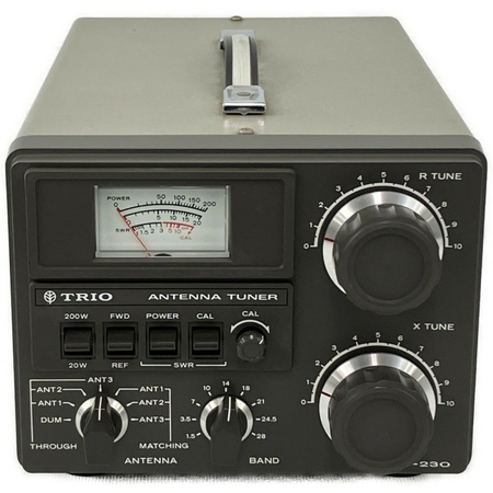TRIO AT-230 アンテナチューナー アマチュア無線 中古 ジャンク