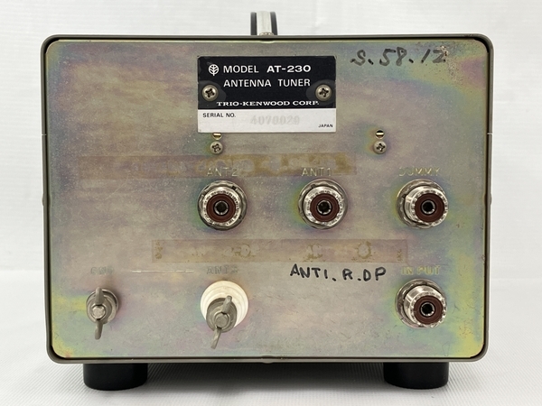 TRIO AT-230 アンテナチューナー アマチュア無線 中古 ジャンク