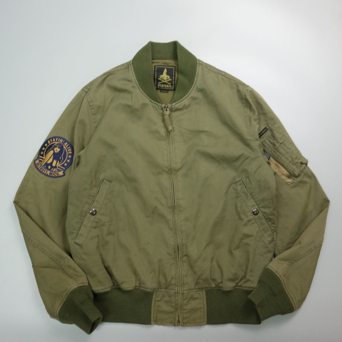 1円 15AW HYSTERIC GLAMOUR ヒステリックグラマー MA-1 フライト 