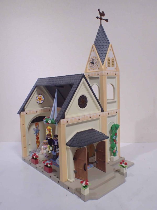 豊TJ6-941/4J〇playmobil プレイモービル 4296 教会 ウエディング〇 