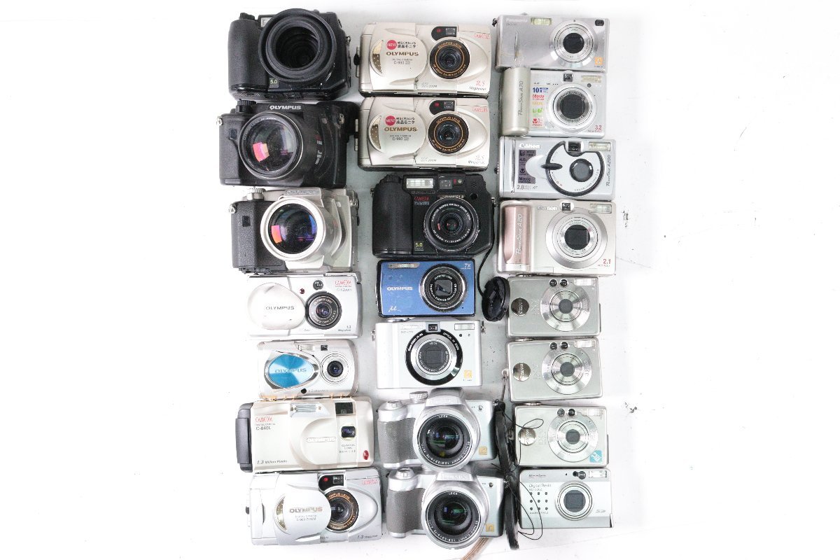 60点】OLYMPUS CASIO PANASONIC FUJIFILM CANON 等 充電器 2点付 