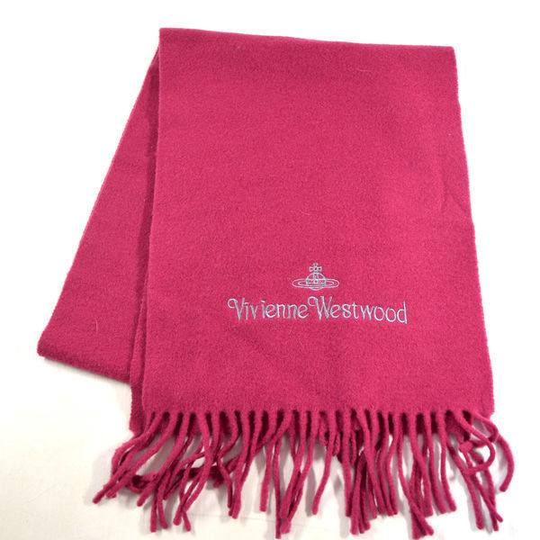 ヴィヴィアンウエストウッド マフラー Vivienne Westwood オーブ 刺繍