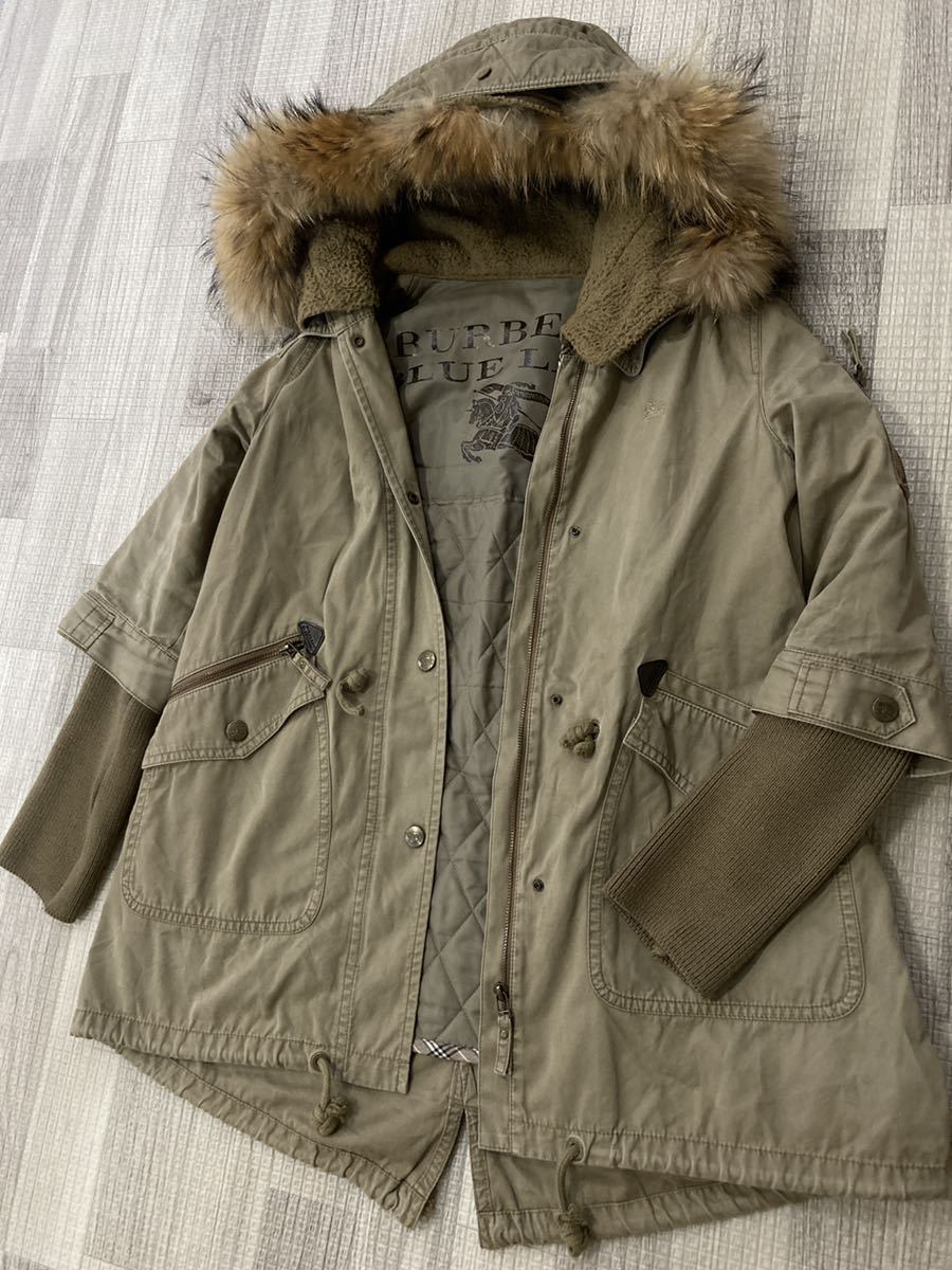 春秋冬】BURBERRYBLUELABEL バーバリーブルーレーベル レディース36 