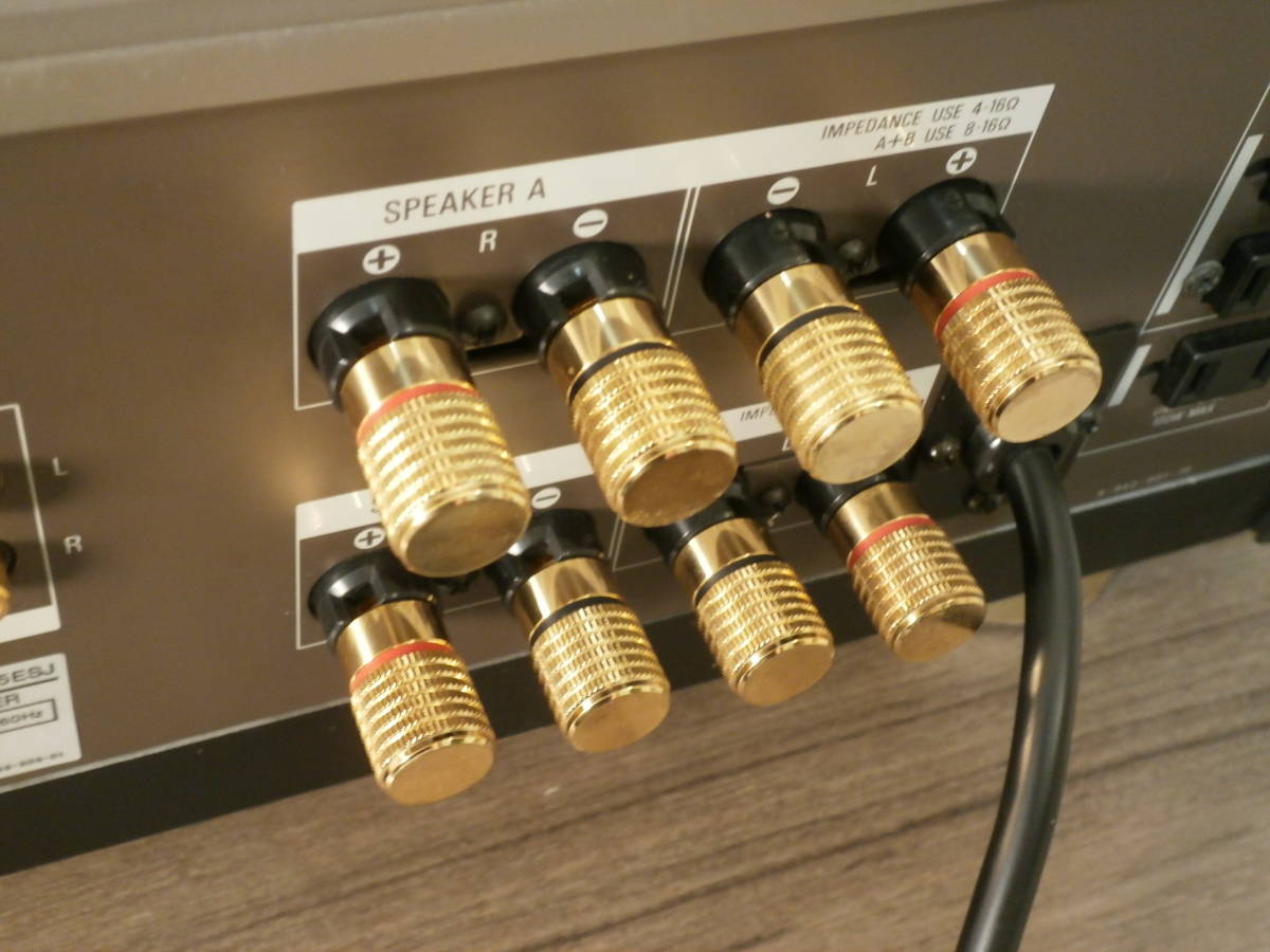 ☆使用頻少 美品! 最上位機種 SONY TA-F555ESJ ゴールド 保証付 整備済