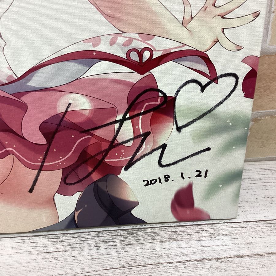 現状】こみトレ31 ぱんのみみ ぱん サイン入り キャンバスアート