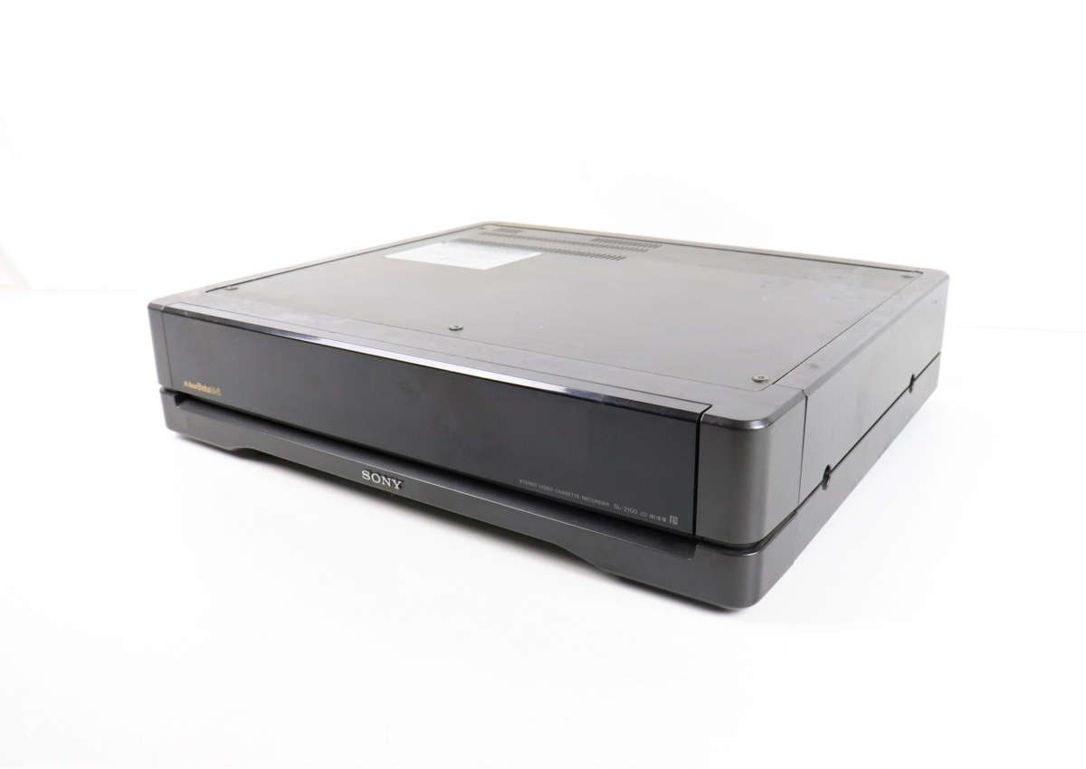 通電OK】 SONY SL-2100 ソニー Betamax ベータマックス ベータデッキ 