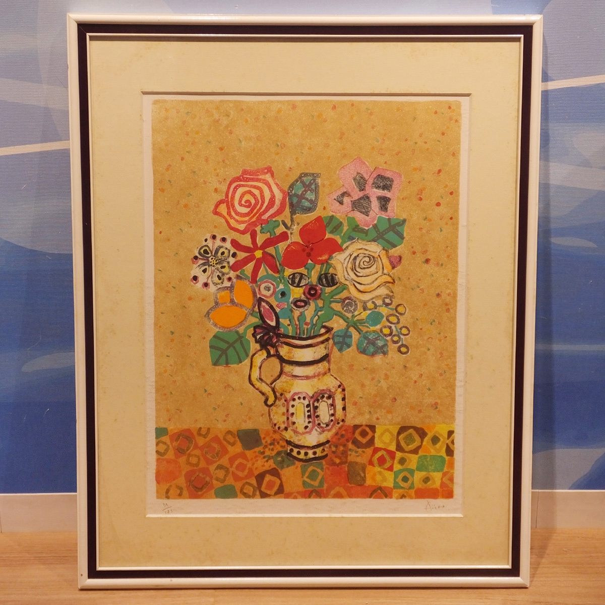 Yahoo!オークション 「アイズピリ」石版画、リトグラフ (版画 ポール