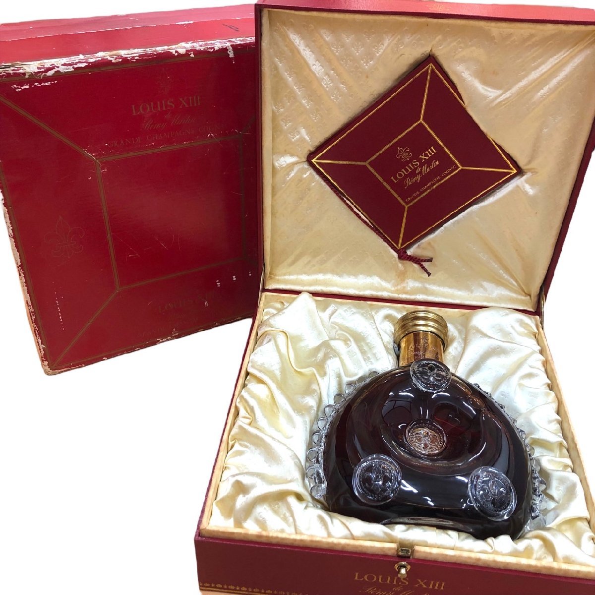 ☆未開栓 レミーマルタン ルイ13世 バカラボトル ブランデー 40% 箱 冊子付