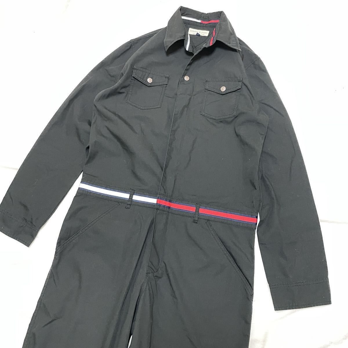 極美品 Tommy jeans トミーヒルフィガー トミージーンズ 作業着 つなぎ 