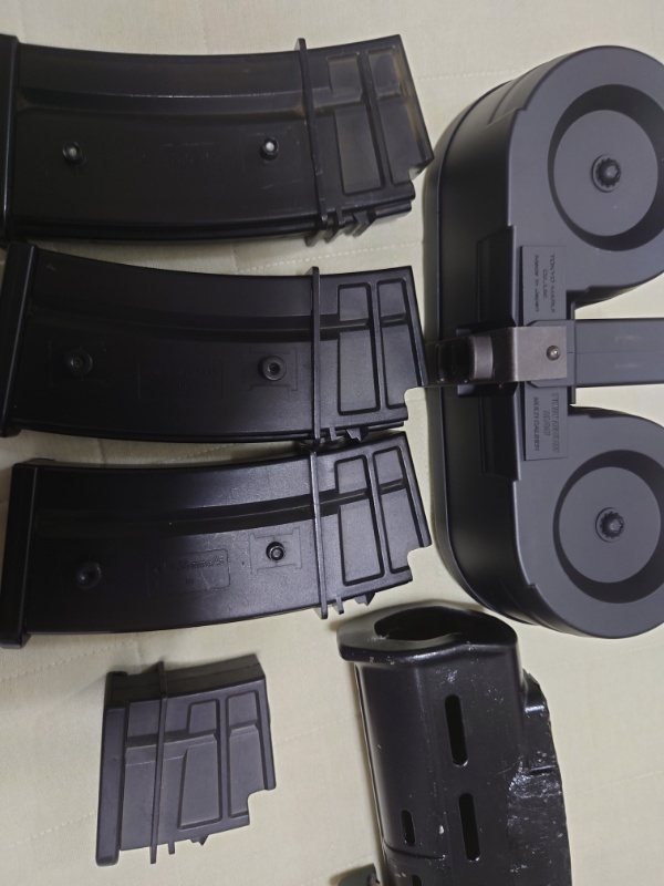 電動G36Kマガジン&自作ハンドガード_2
