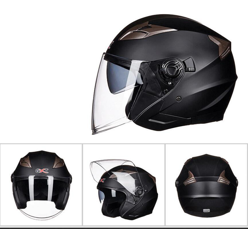 内蔵レンズ フルフェイスヘルメット ダブルシールド バイクヘルメット　XL 大人気 ジェットヘルメット 8色 内蔵サングラス バイクヘルメット