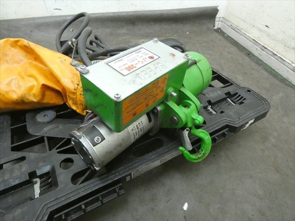 フタバ/二葉製作所☆小型チェーンブロック ホイスト ☆ミニパワー 200kg 管N17542 #