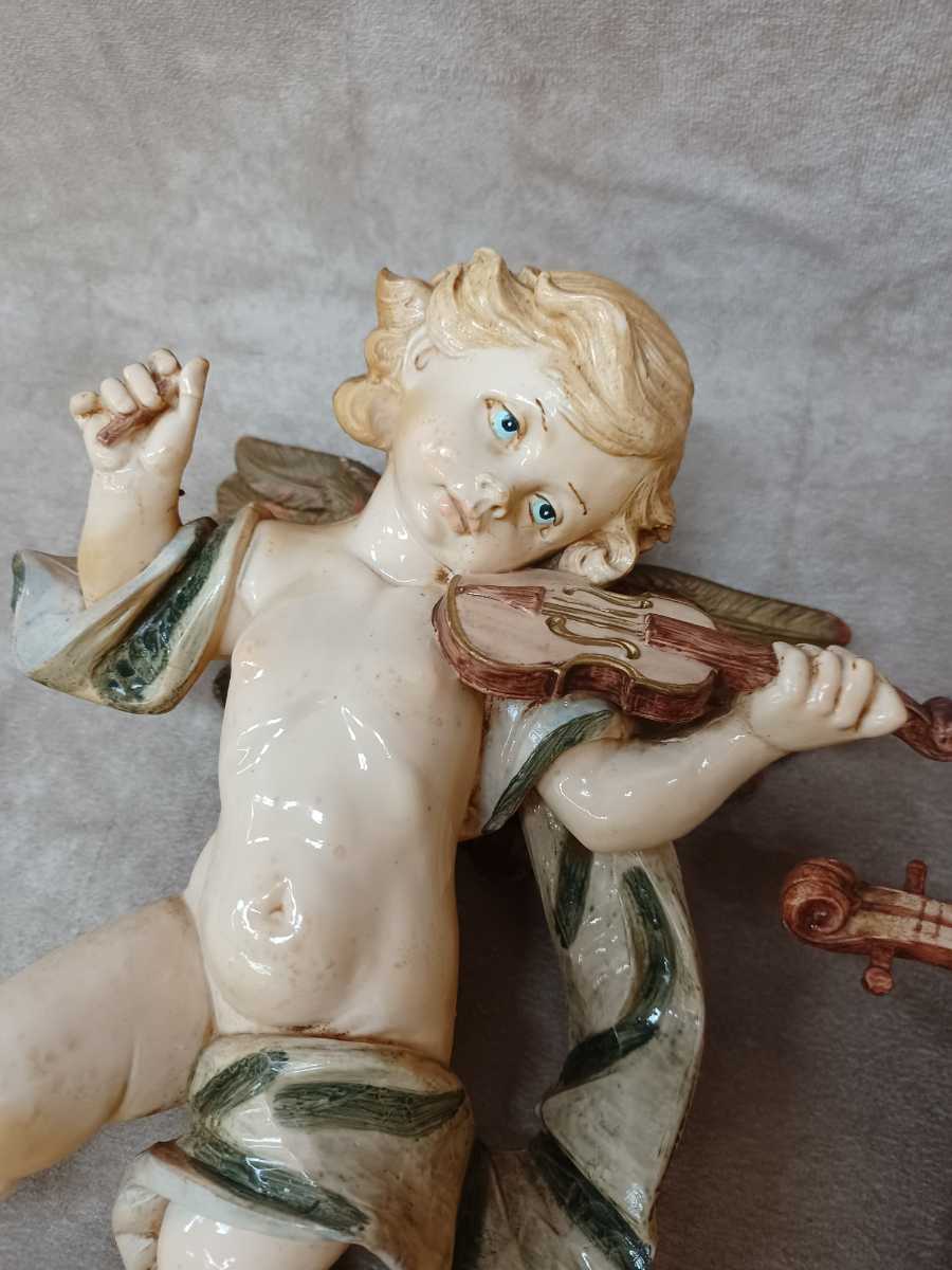 天使の壁掛けオブジェ 2点セット イタリア製 天使の壁掛けオブジェ 2点セット イタリア製 天使の壁掛け