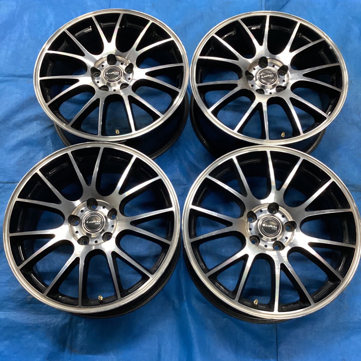 ダンロップ Lofida XM14 社外アルミホイール 18×7.5J+55 18インチ 4本