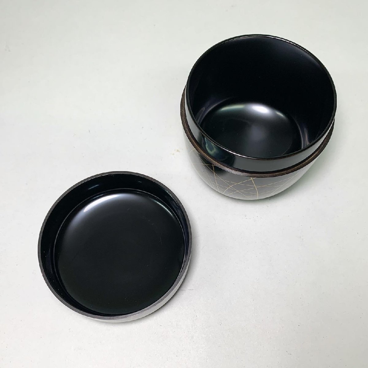 京都 中村宗悦 蜻蛉蒔絵 中棗 共箱 茶道具 漆芸 工芸品 【公式通販】
