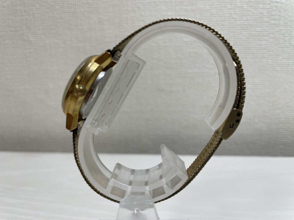 OMEGA オメガ AUTOMATICレディース腕時計 Geneve ゴールドカラー