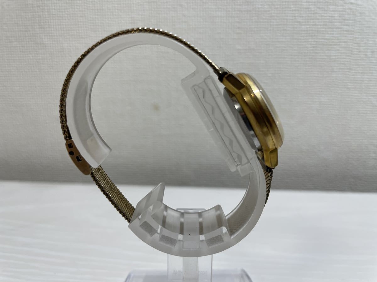 OMEGA オメガ AUTOMATICレディース腕時計 Geneve ゴールドカラー