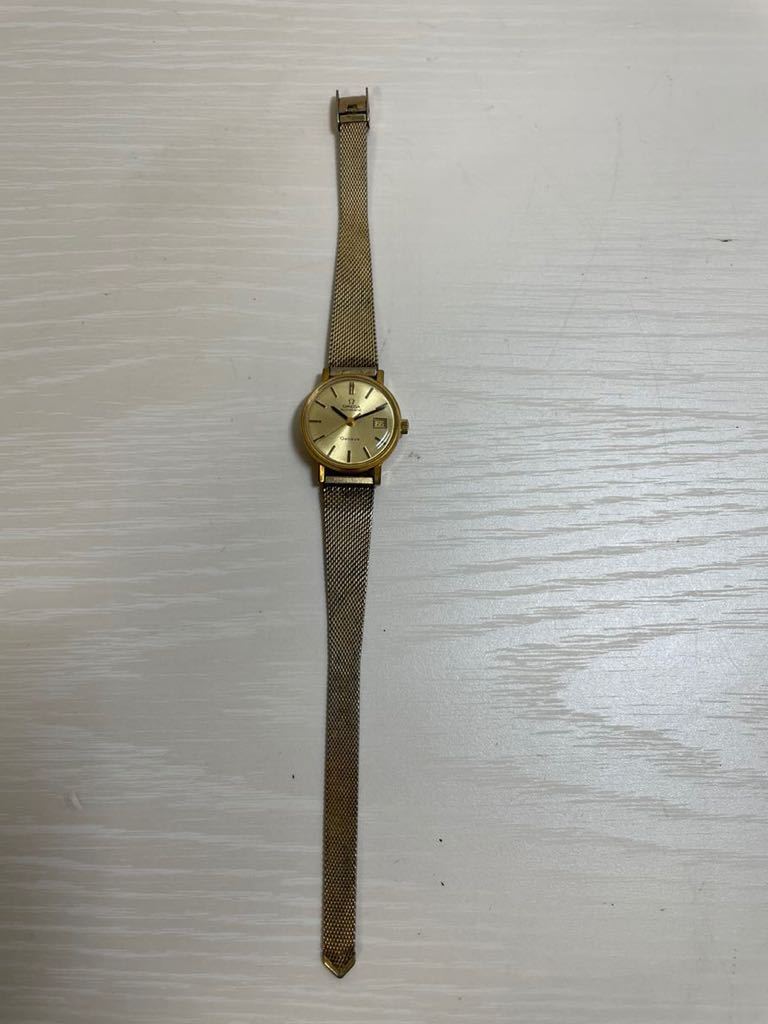 OMEGA オメガ AUTOMATICレディース腕時計 Geneve ゴールドカラー