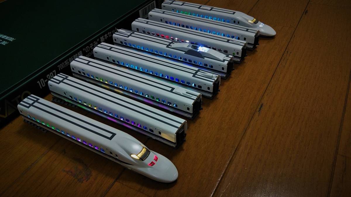 KATO 10-397 10-398 700系 新幹線 のぞみ16両セット（中古）