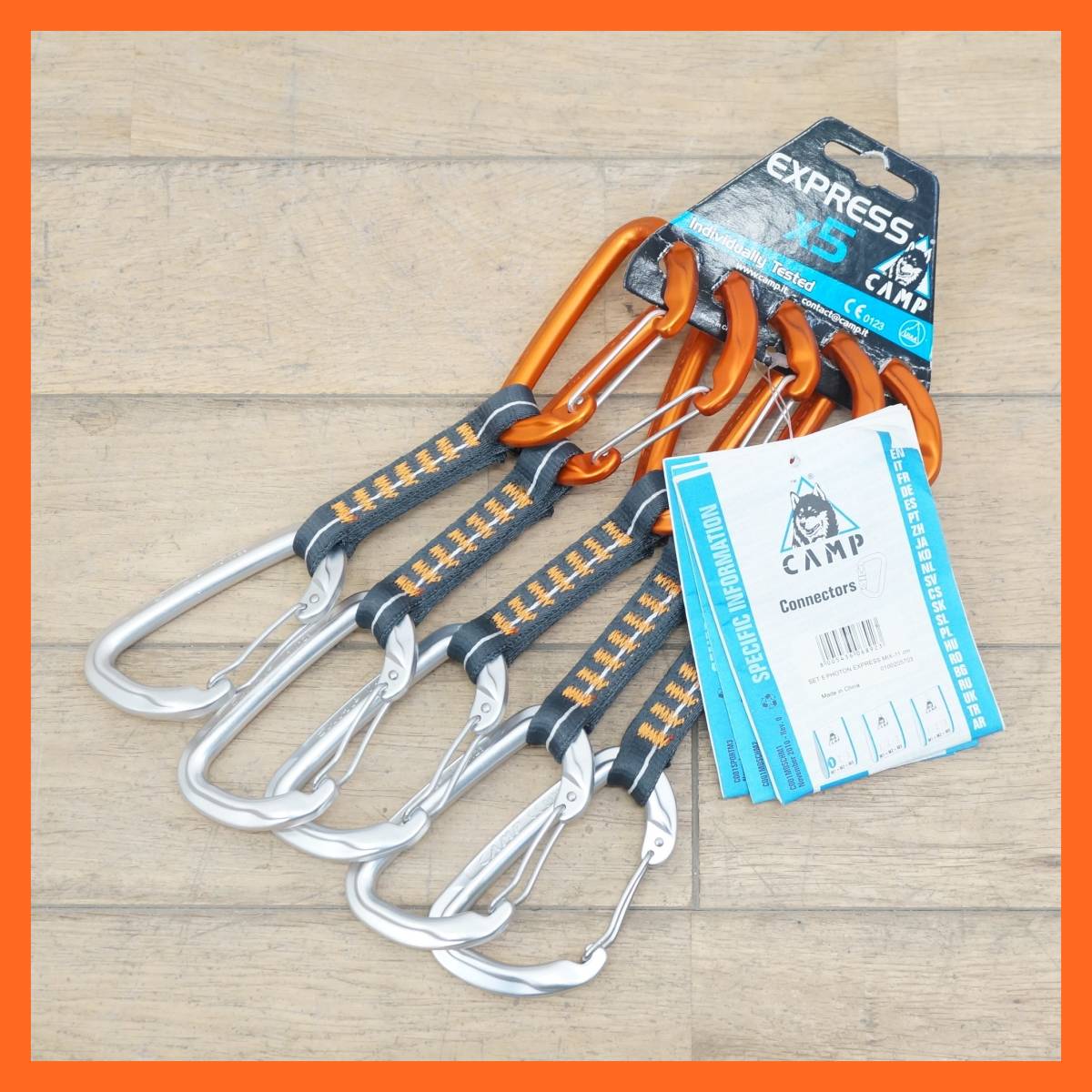 東ハ:未使用【CAMP/カンプ】クイックドロー PHOTON EXPRESS MIX フォトン エクスプレス ミックス 5点セット 11㎝ ★送料無料★ 