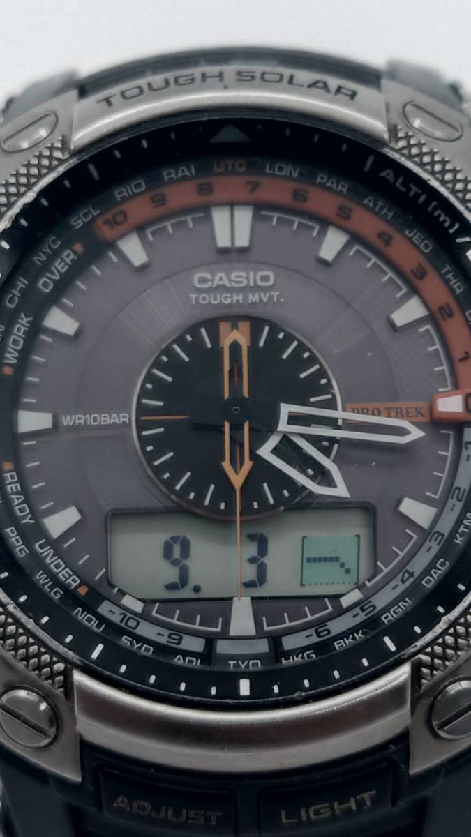 44 CASIO カシオ PRO TREK プロトレック PRW‐5000 稼働品 ケースのみ