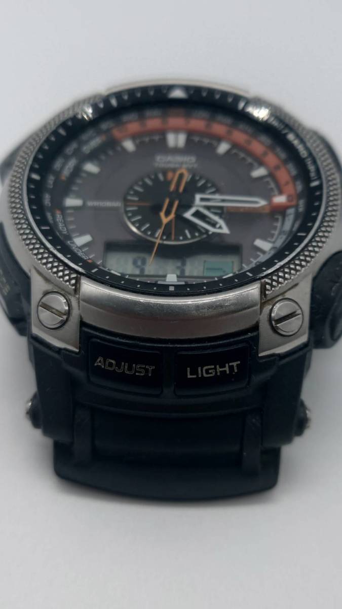 44 CASIO カシオ PRO TREK プロトレック PRW‐5000 稼働品 ケースのみ