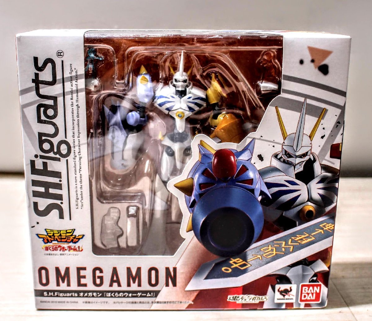 AS-0228【未開封品】BANDAI　S.H.Figuarts　オメガモン　ぼくらのウォーゲーム　デジモンアドベンチャー