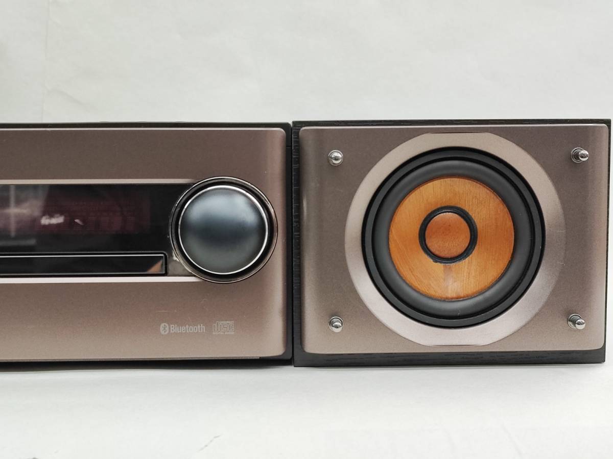 JVC ウッドコーンスピーカー EX-S5 コンポセット リモコン付 動作確認済 JVC ウッドコーンスピーカー EX-S5 コンポセット リモコン付 動作