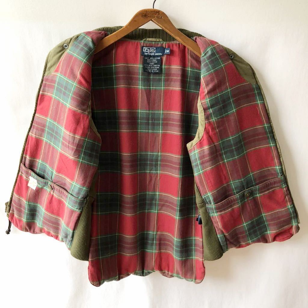 90s Polo by Ralph Lauren バウアーダウン型 キルティング ダウン  